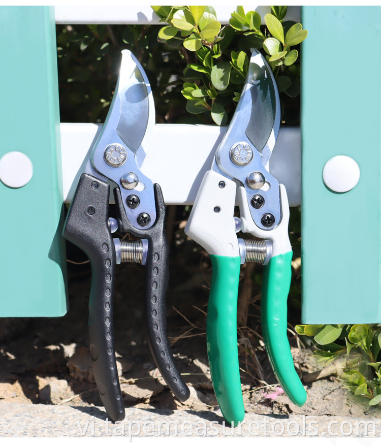 Nhà sản xuất cung cấp lưỡi cắt SK5 Nhà máy bán buôn dụng cụ làm vườn kéo cắt tỉa cành tiết kiệm sức lao động Kéo cắt cành dày